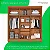 Guarda-roupa Casal 1.80 X 2.04 X 0.47 Com Pé 6 Portas 2 Gavetas Recife Sallêto Cinamomo Com Off White - Imagem 2