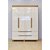 GUARDA ROUPA DOBLE 4 PORTAS E 4 GAVETAS  2.30X1.60X0.47 CINAMOMO/ OFF WHITE - Imagem 3