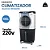 CLIMATIZADOR 100 LITROS COMPARTIMENTO PARA GELO 220V ZELLOX - Imagem 2