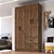 GUARDA ROUPA DALLAS -CASTANHO - Imagem 1