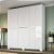 GUARDA ROUPA KAPPESBERG 6 PORTAS 2 GAVETAS - BRANCO - Imagem 1