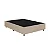 BASE CASAL 1,38X1,88X30CM - AREIA / LINHO - Imagem 1