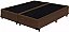BASE SUPER KING 1.93X2.03X0.42 - NOBUCK MARROM - Imagem 1