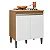 BALCÃO COOKTOP ADRIANA AMÊNDOA / BRANCO - Imagem 2