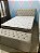 CABECEIRA QUEEN 1,58X - BEGE / NOBUCK - Imagem 1