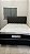 CABECEIRA QUEEN 1,58X - PRETO / NOBUCK - Imagem 1