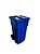 Carro coletor de lixo 120 litros - Imagem 1