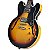 Guitarra Semi-Acústica Epiphone ES 335 Dot Vintage Sunburst - Imagem 3