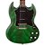 Guitarra Epiphone SG Classic Worn P90 Worn Inverness Green - Imagem 1