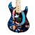 Guitarra Juvenil PHX GMC-K2 Marvel Série Capitão América - Imagem 1