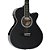 Violão Elétrico Vogga VCE330BK Mini Jumbo Aço Black - Imagem 1