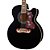 Violão Elétrico Epiphone Ej-200 SCE Gold Black Jumbo - Imagem 1