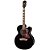 Violão Elétrico Epiphone Ej-200 SCE Gold Black Jumbo - Imagem 2