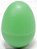 Maraca Ovinho Spanking Plástico Verde - Imagem 1