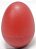 Maraca Ovinho Spanking Plástico Vermelho - Imagem 1