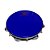 Pandeiro Acrílico Phx 98A BL 10 Azul Pele Leitosa Azul - Imagem 1