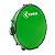 Pandeiro Luen Percussion 10 Aro ABS Pele Holográfica Verde - Imagem 1