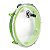 Pandeiro Junior Luen Percussion 8 Aro ABS Verde Pele Cristal - Imagem 1