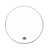 Pele Luen Percussion Dudu Portes Clear 16 Transparente - Imagem 1