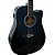 Violão Elétrico Marquês VA-01 Cutaway Folk Aço Preto - Imagem 1