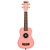 Ukulele Acústico Kala Uk Ukadelic Soprano Flamingo - Imagem 1