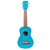 Ukulele Acústico Kala MK-SS Makala Shark Soprano Azul - Imagem 1