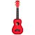 Ukulele Acústico Kala MK-SD Makala Dolphin Soprano Red - Imagem 1
