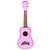 Ukulele Acústico Kala MK-SD Makala Dolphin Soprano Pink - Imagem 1