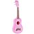Ukulele Acústico Kala MK-SD Makala Dolphin Soprano Pink - Imagem 2