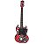 Guitarra Epiphone SG G310 Emily Strange com Capa - Imagem 1