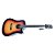 Violão Washburn WG10SCEATB Heritage Series Cutaway tobacco - Imagem 1