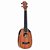 Ukulele Elétrico Seizi Maui Crush Pineapple Tenor Sapele com Bag - Imagem 1