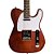 Guitarra Telecaster Newen Tl Dark Wood Natural Escuro - Imagem 1