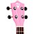 Ukulele Acústico PHX UKP-F2 Soprano 21 Frozen Pink com Capa - Imagem 5