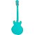 Guitarra Semi-Acústica Epiphone Casino Coupe Turquoise - Imagem 5
