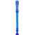 Flauta Doce Phx P8 Germânica Soprano Azul - Imagem 1
