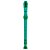 Flauta Doce Phx P8 Germânica Soprano Verde - Imagem 1
