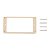 Moldura Gibson PRPR025 para Captador 3/8 Ponte Creme - Imagem 1