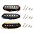 Set de Captadores Andaluz Strat Preto para Guitarra - Imagem 1