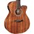 Violão Elétrico Hofma HMA 285 Mini-Jumbo Satin Teca Natural - Imagem 1