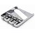 Ponte Cromada Dolphin para Guitarra Telecaster com 3 Saddles - Imagem 1