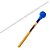 Baqueta Spanking Combat Azul para Zabumba com Bacalhau - Imagem 1