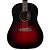 Violão Elétrico Epiphone J-45 Slash Vermillion Burst c/ Case - Imagem 1