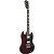 Guitarra Elétrica Thomaz TEG-340 RW SG Vinho - Imagem 3