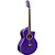 Violão Elétrico Thomaz TEA-412 Roxo Cutaway Aço - Imagem 3