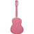 Violão Elétrico Thomaz TCG-390 Rosa Clássico Aço - Imagem 5