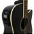 Violão Elétrico Thomaz TEF-495 Preto Folk Aço - Imagem 3