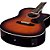 Violão Elétrico Harmonics GE-21 Clássico Aço Sunburst - Imagem 4