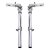 Par de Tom Holder New York TH-2 Metal para Bateria - Imagem 1