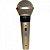 Microfone Profissional Leson Cardióide SM-58 P4 Com Fio Champanhe - Imagem 1